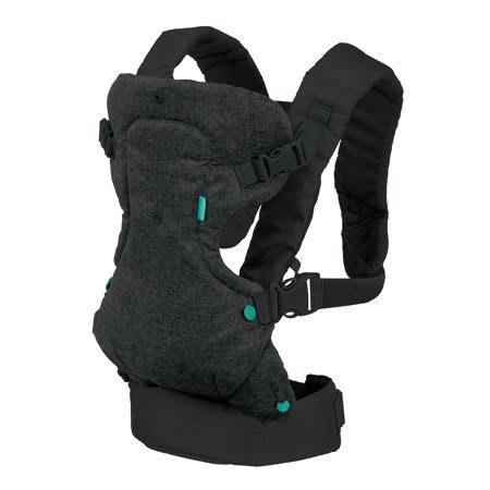 4-in-1 Convertible Ergonomic Baby Carrier 8-32 lbs Black D183