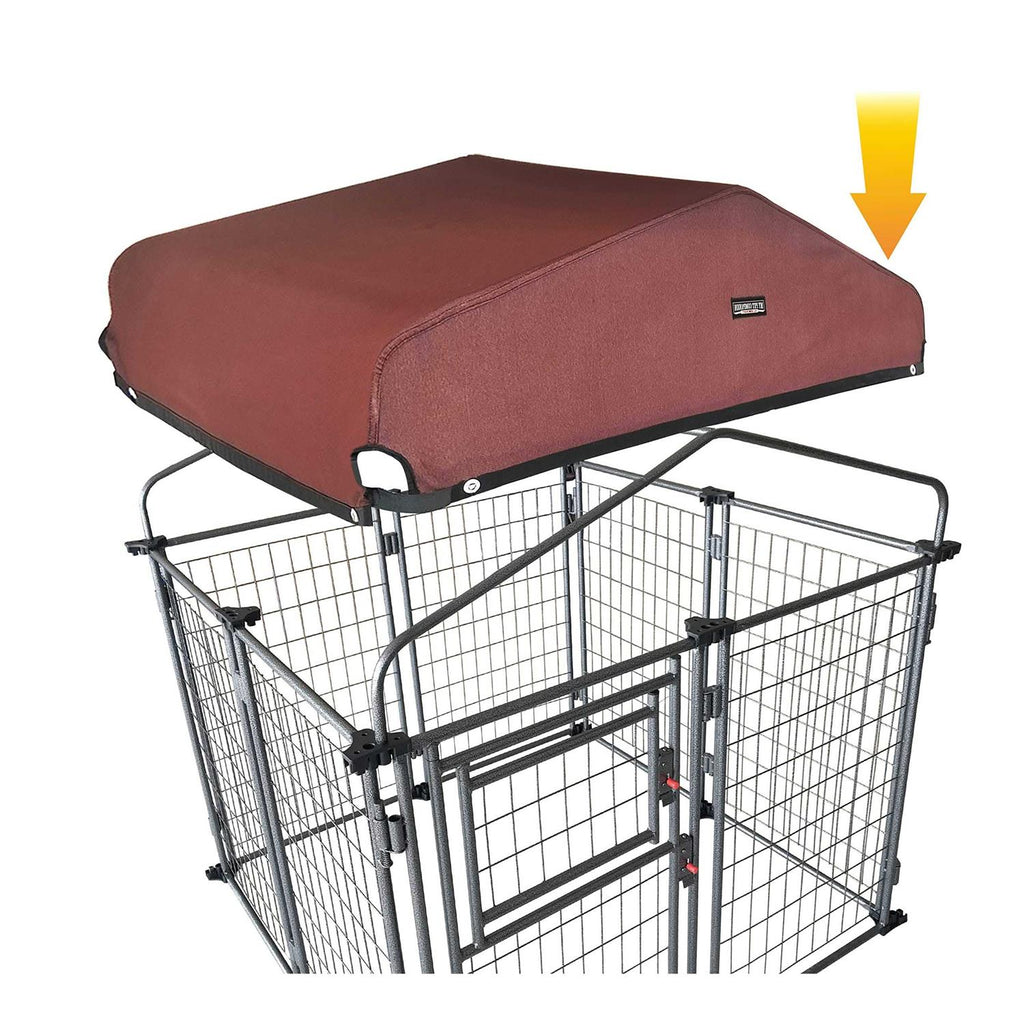 Dog Kennel Cover Top Replacement 4×4 V70398
