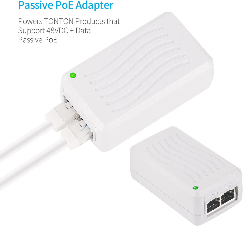 3 Pack 48V 0.5A PoE Injector Power Supply Adapter Z887165