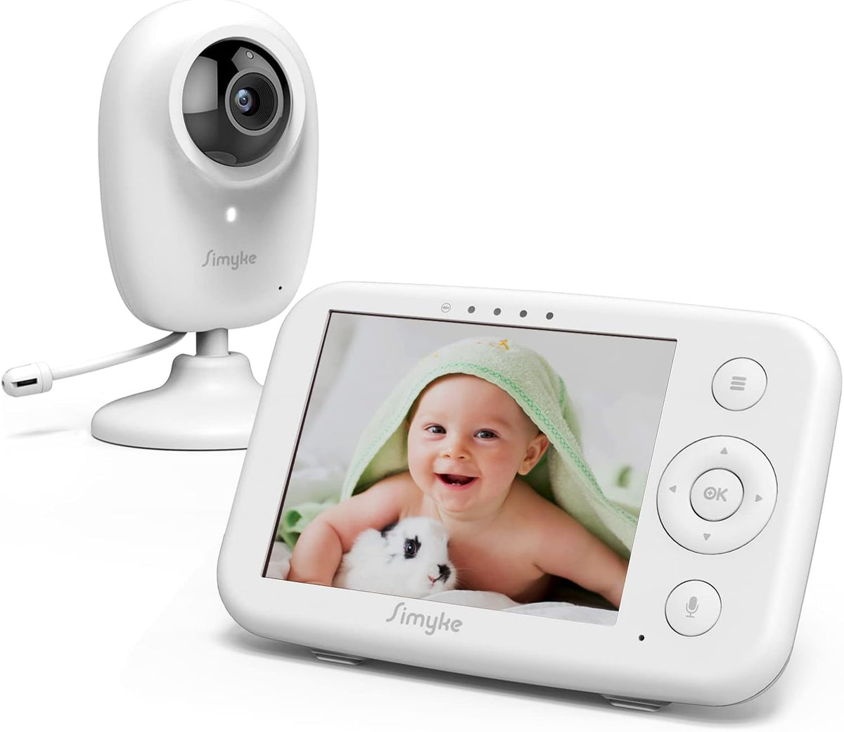 Video Baby Monitor with Cameras and Audio O681530