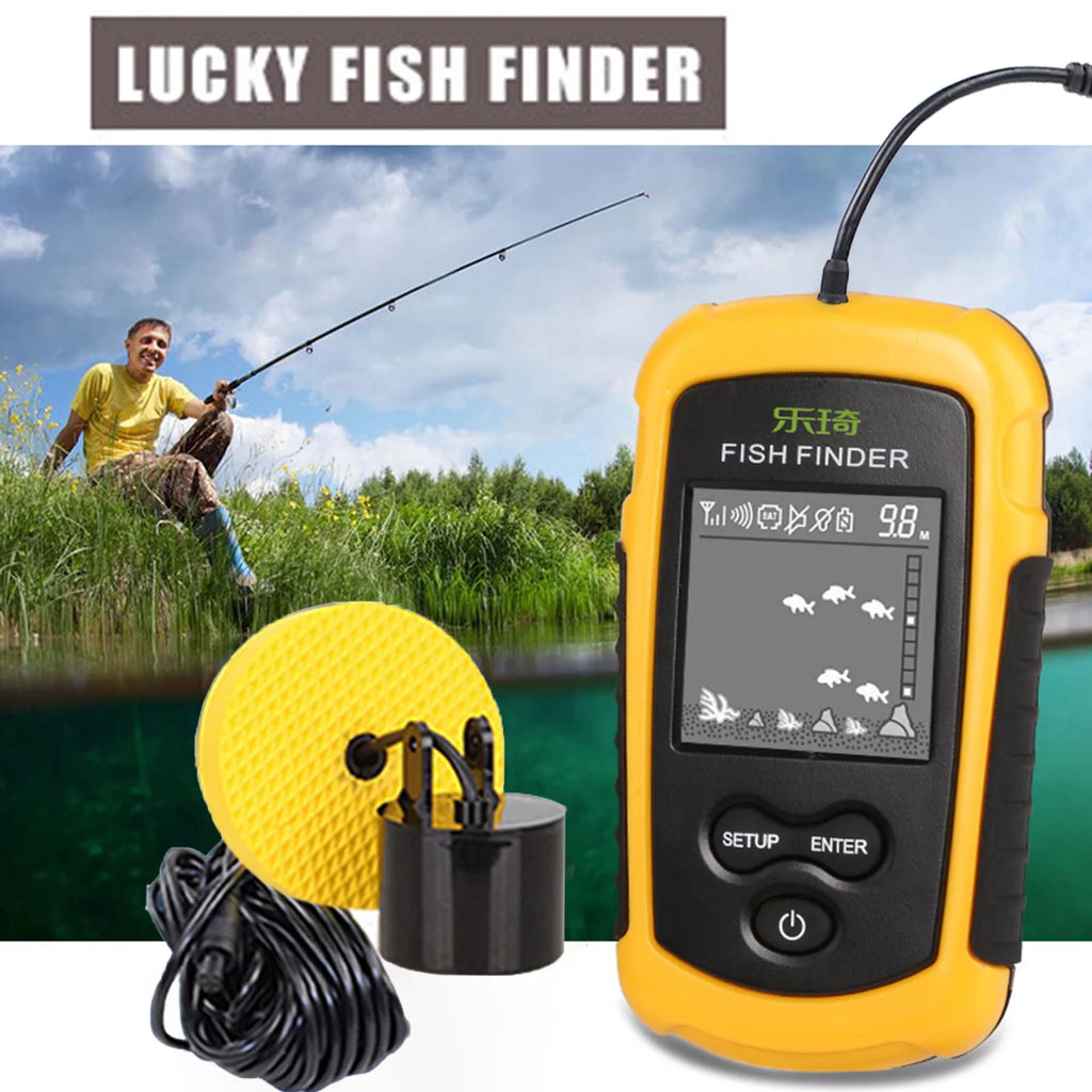 Portable Digital Display Fish Depth Finder B12727
