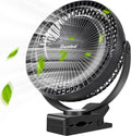Rechargeable 10000mAh 8 Inch Clip On Fan E958
