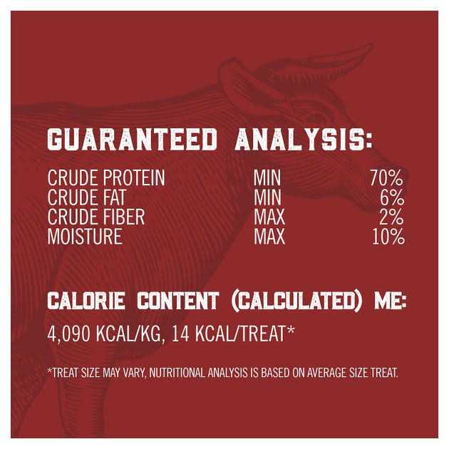 Dehydrated Beef Lung Dog Treats R622