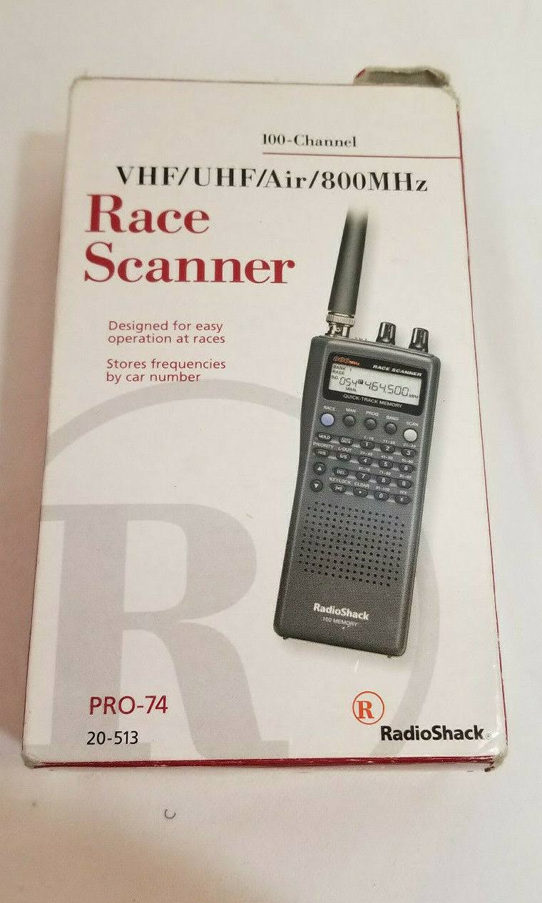 100 Channel VHF/UHF/Air/800 MHz Scanner E6314