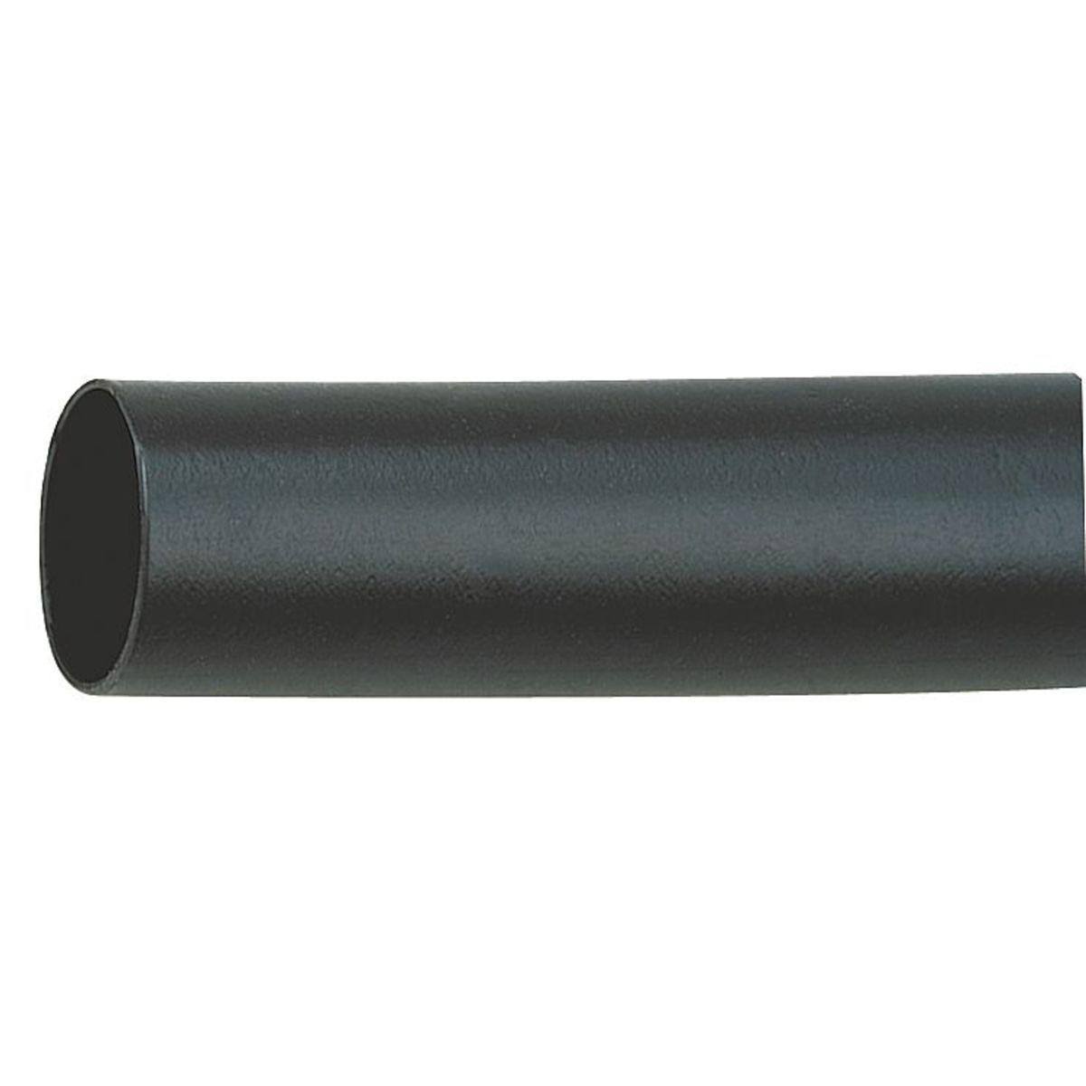 Black Semi-Rigid Polyolefin Heat Shrink Tubing 5 Pcs T28828