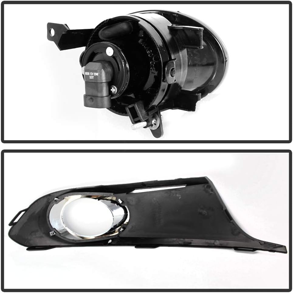 Smoked Fog Lights Lamps Assembly Driver & Passenger Side D405761