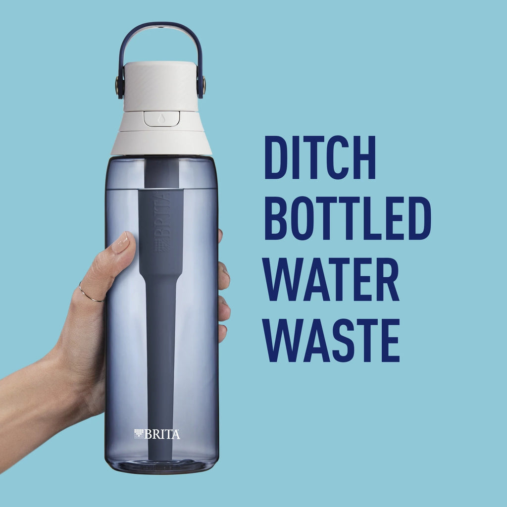 26oz Leak Proof Filtered Water Bottle with Straw C268