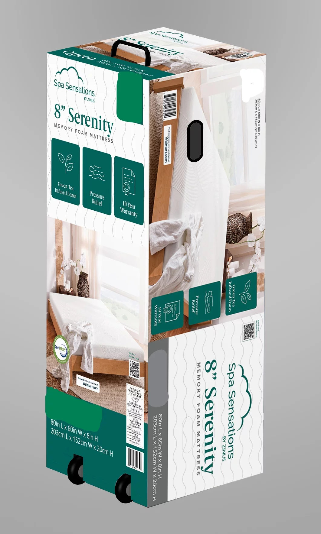 8 Memory Foam Mattress S3897
