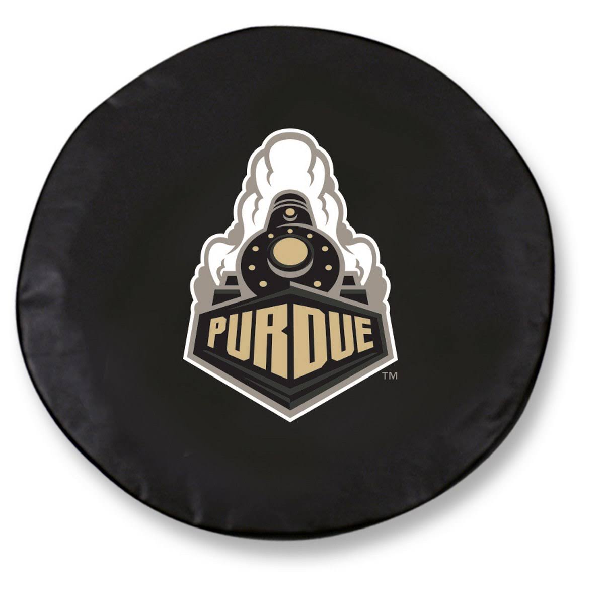 Black Vinyl Spare Tire Cover Y46043