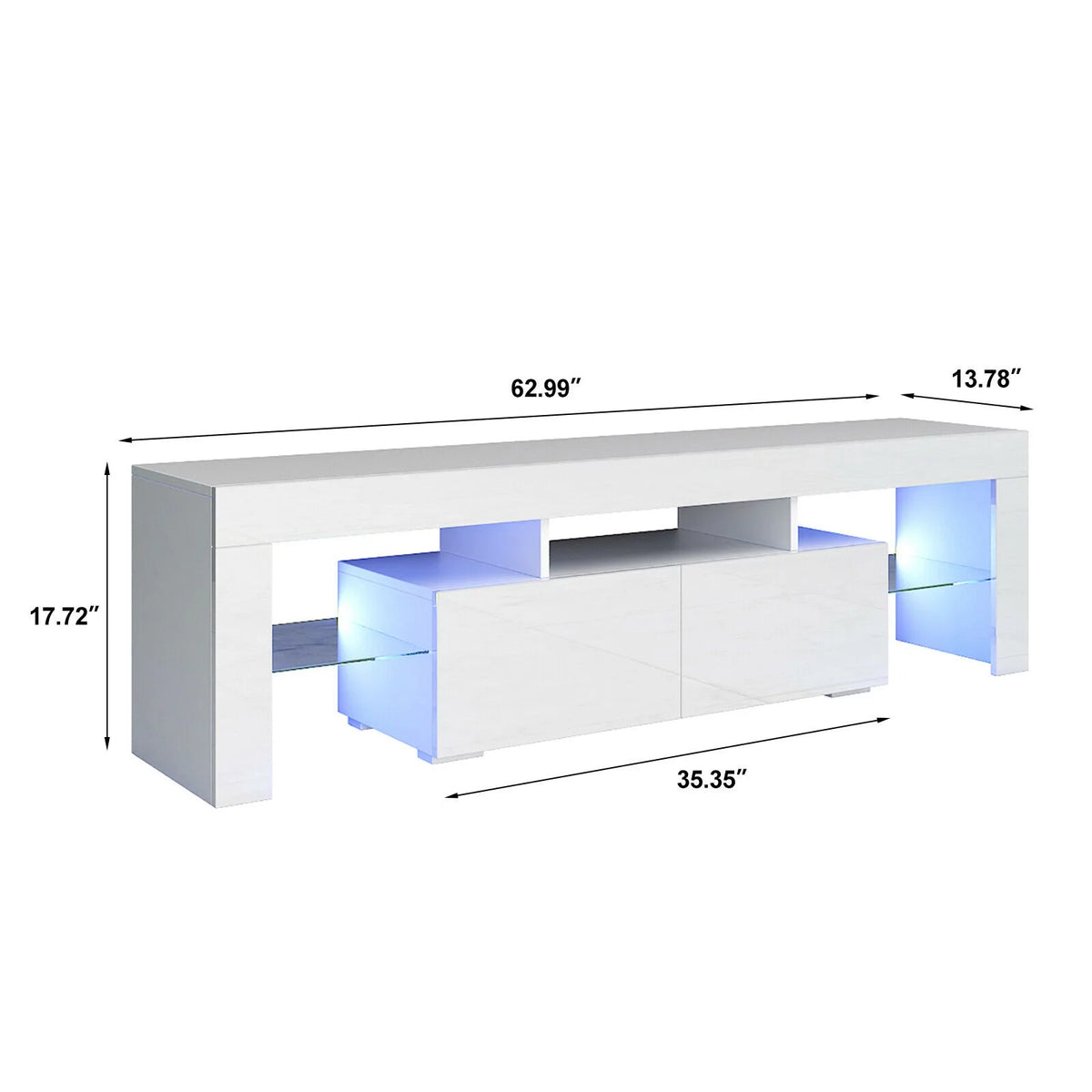 Black TV Stand G688
