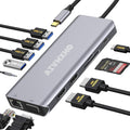 12-in-1 USB C Docking Station with Dual 4K HDMI Y461431
