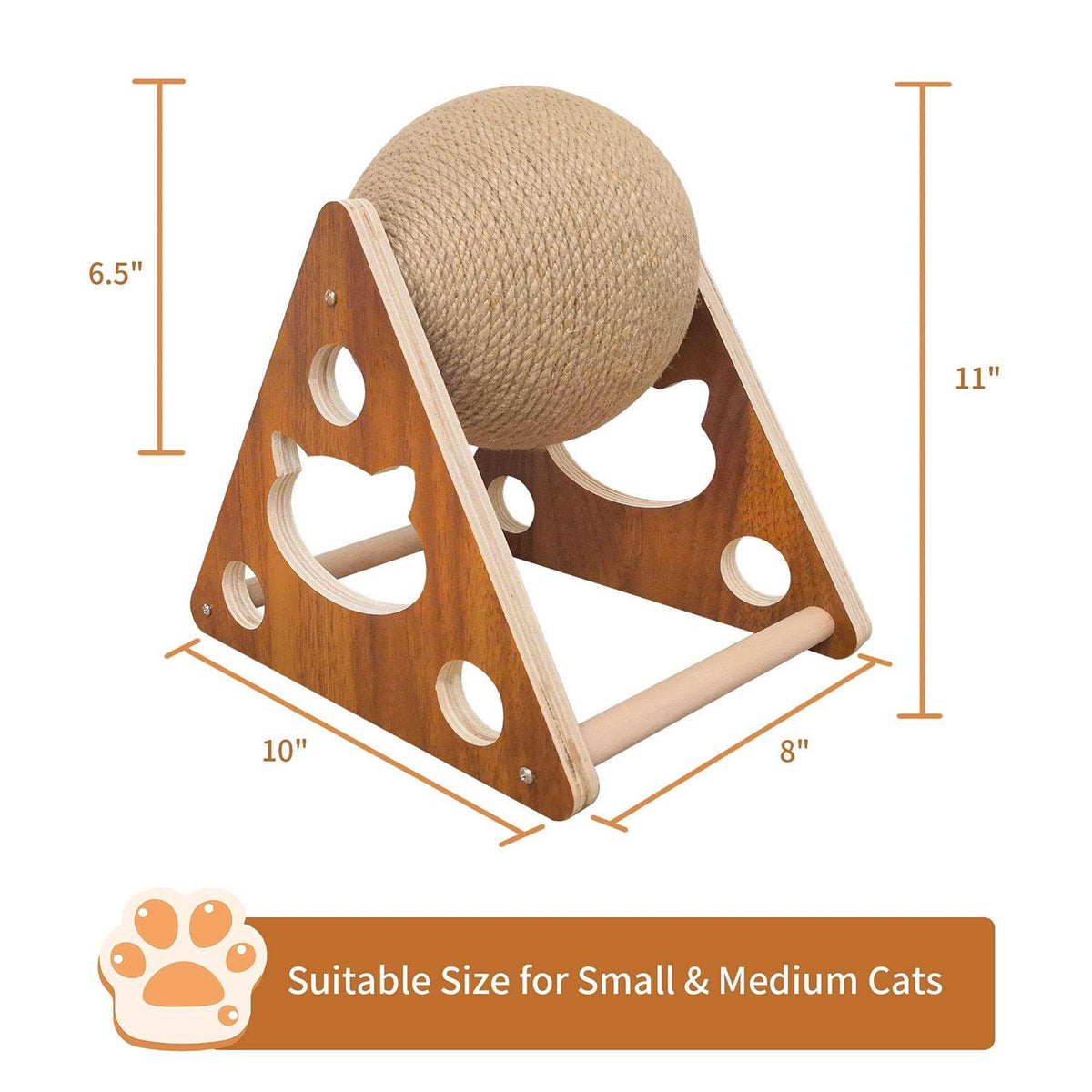 Natural Sisal Cat Scratching Ball R74233