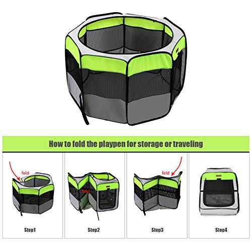 Dog Playpen Portable Pet Play Pen K722413