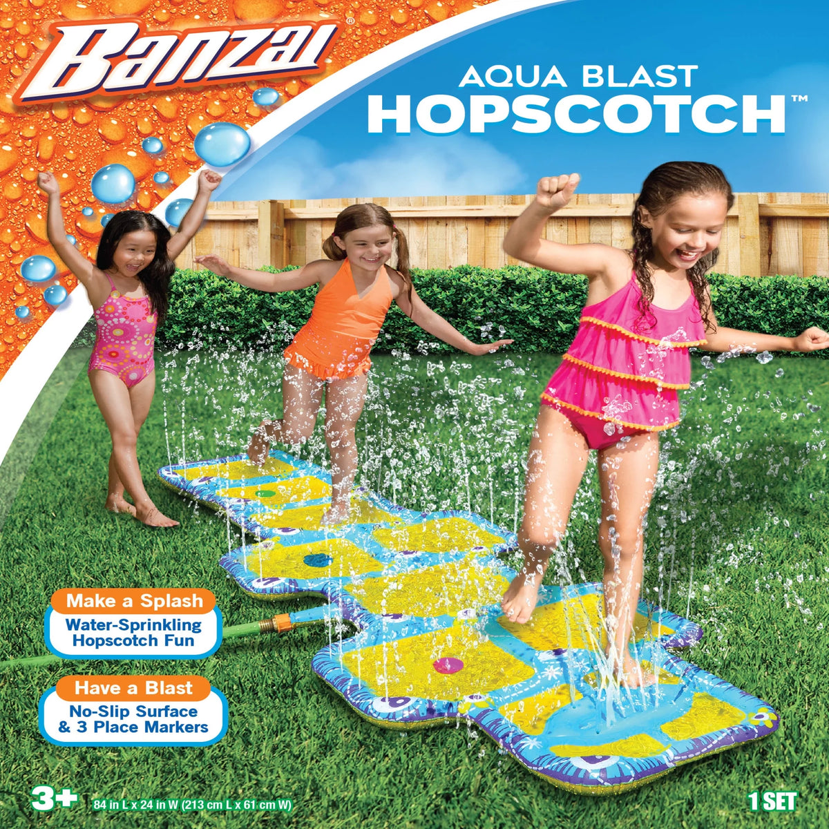 Hopscotch Sprinkler Game with No-Slip Surface K735127