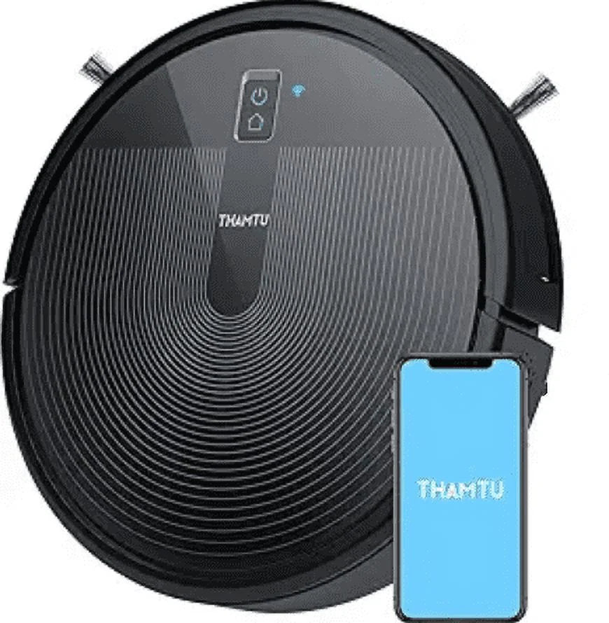 Black Robot Vacuum Cleaner 2700Pa Q53234