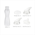 32 oz Salad Dressing Bottle and 4 Type Lid Set U4482