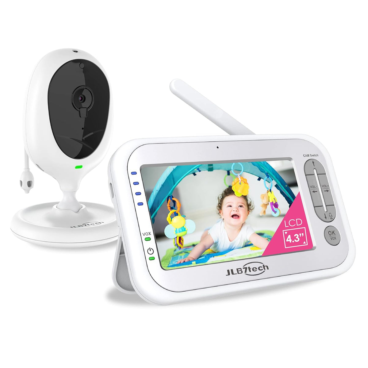 Video Baby Monitor with One Camera J4272