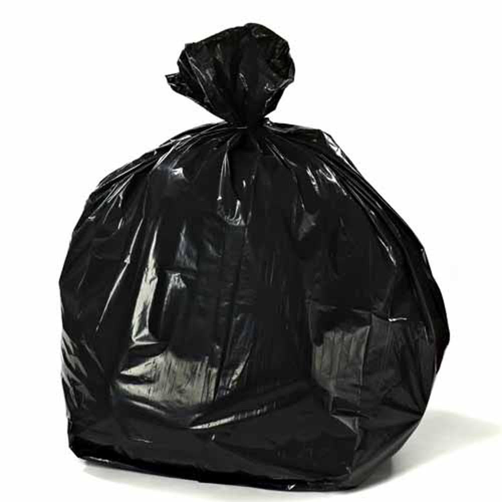 Black 55 gal. to 60 gal. Trash Bags Case of 100 A106