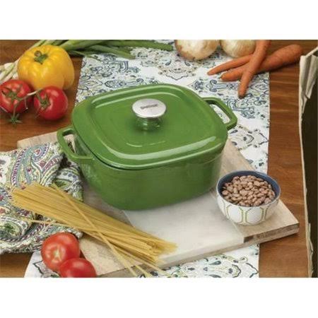 4 Qt. Enameled Cast Iron Casserole Dish with Lid D85860