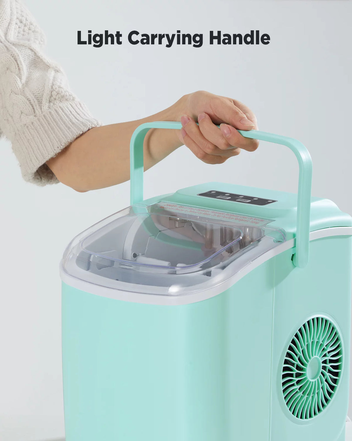 Countertop Ice Maker with Ice Scoop and Basket B5259