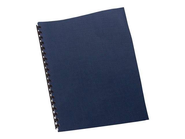 Navy 8.5" x 11" Linen Weave Presentation Covers 200 Pack O60538
