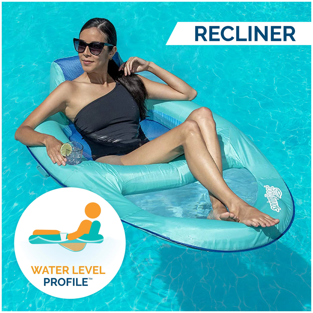 Spring Float Recliner Pool Lounger X528