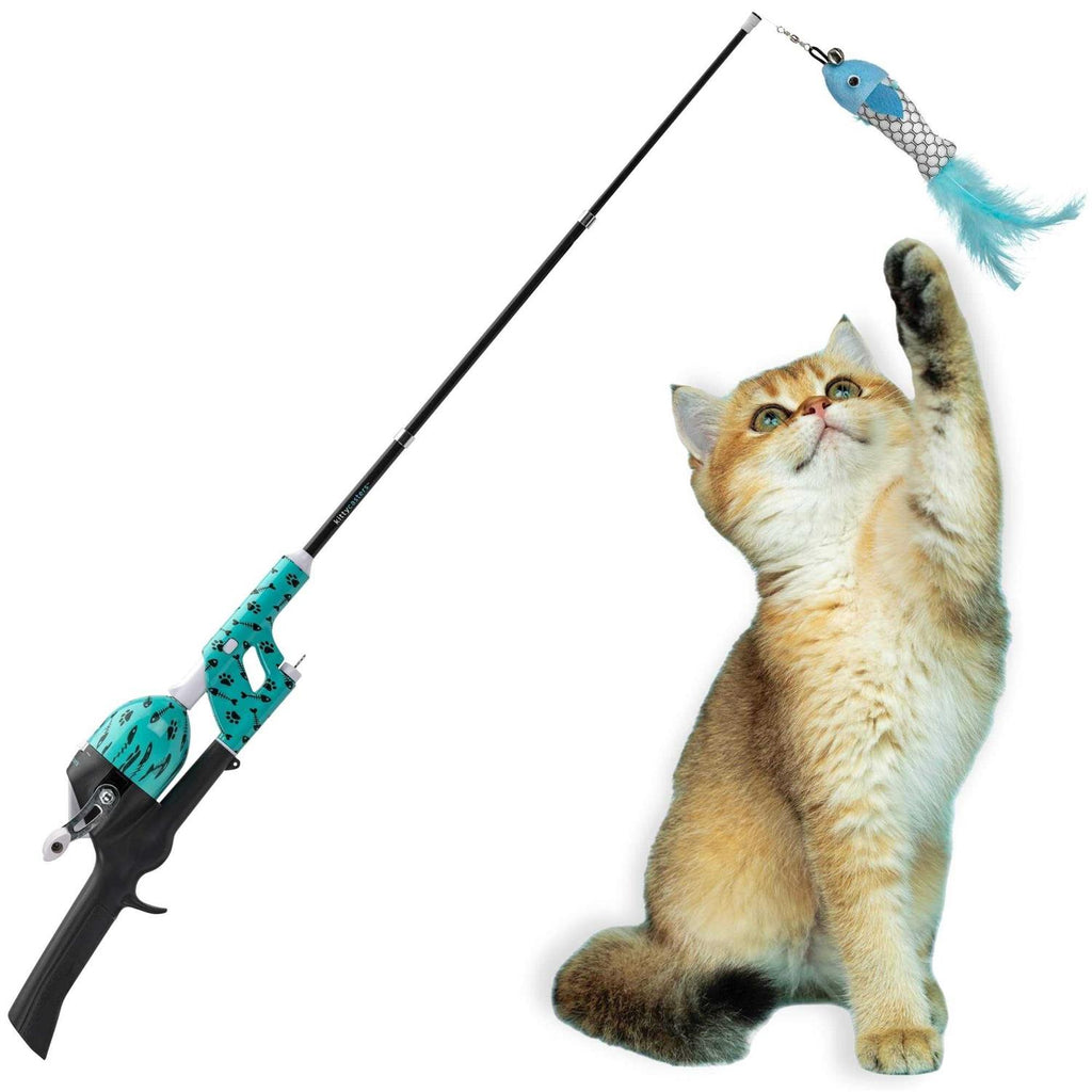 Tangle Free Retractable Fishing Pole Toy Y824