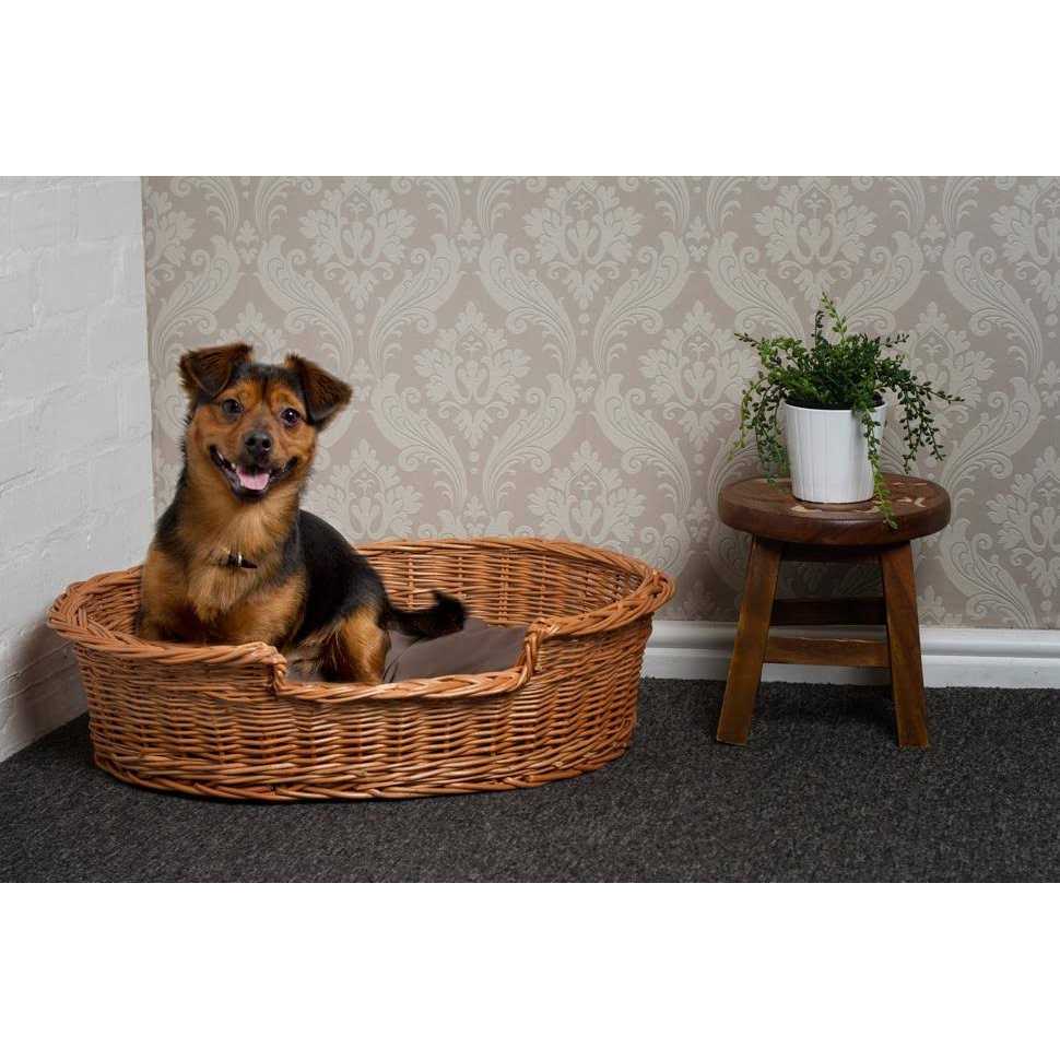 Wicker Dog Bed Basket K247