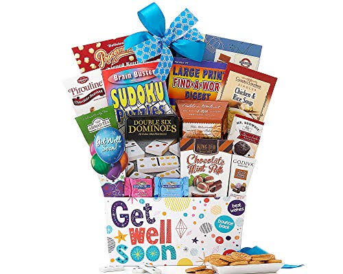 Get Well Soon Care Package Gift Basket G8034