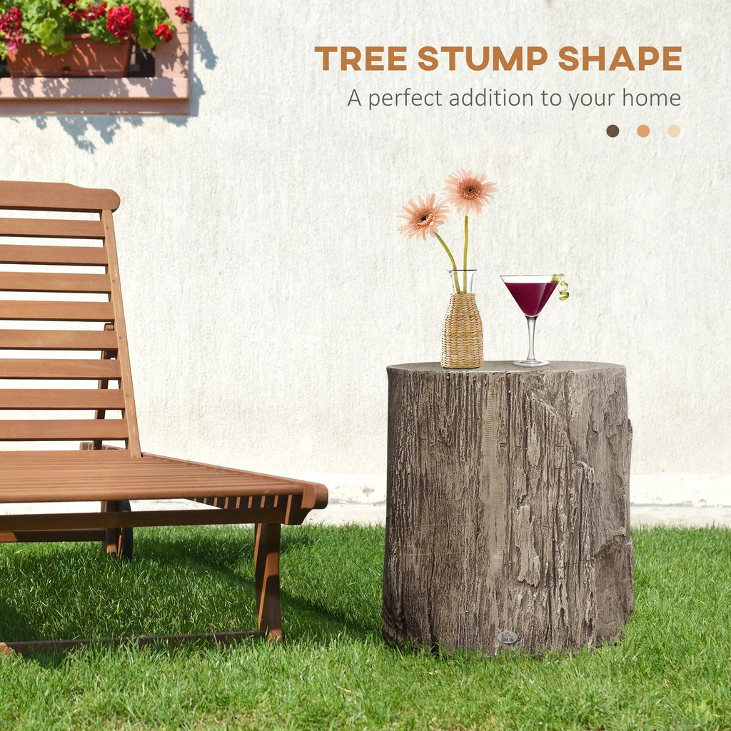 Natural Tree Stump Side Table R315