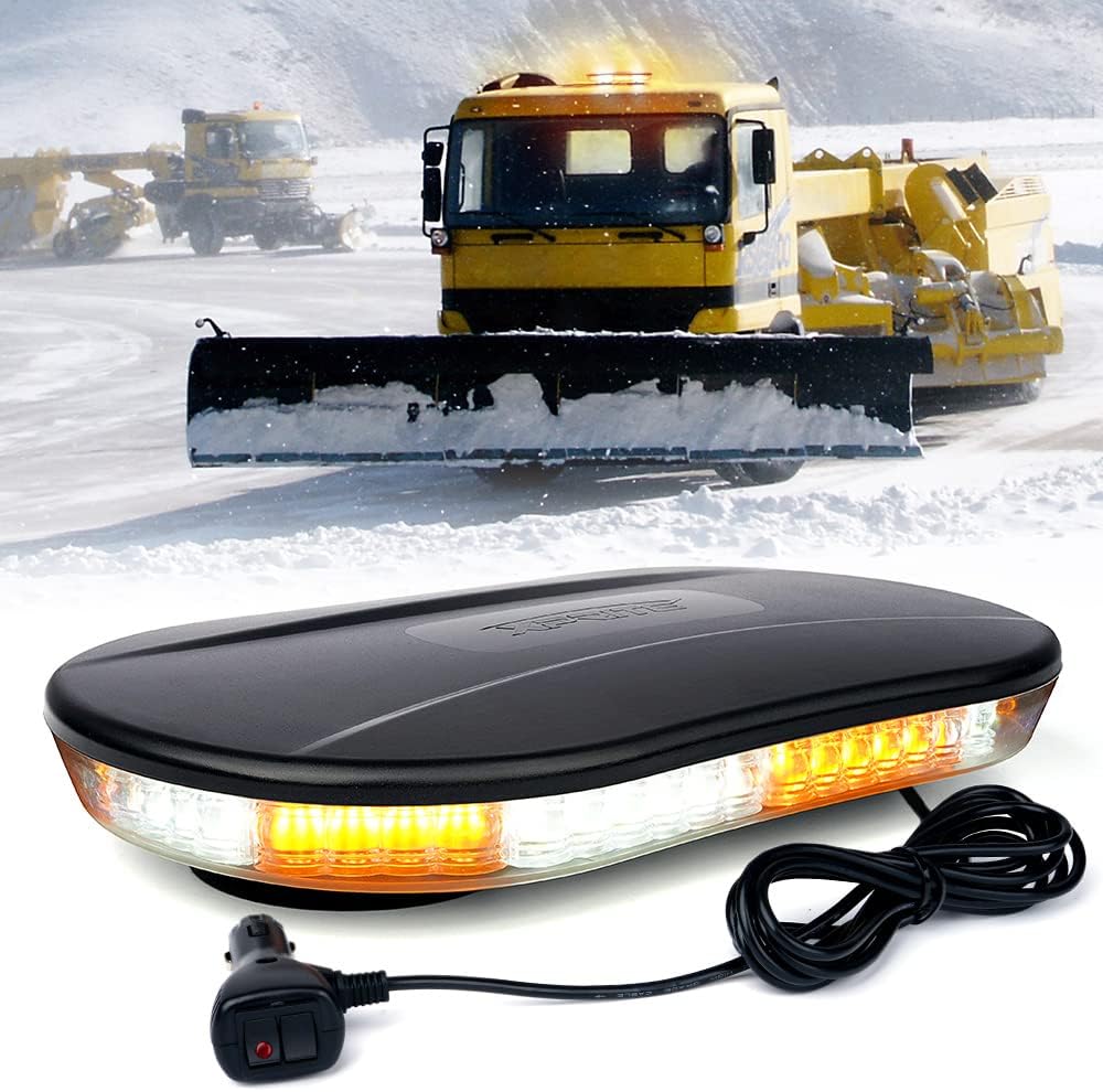Amber COB LED Rooftop Strobe Beacon Lights Bar E931818