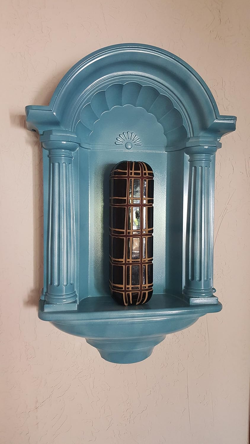 White ABS Plastic Wall Niche G651389