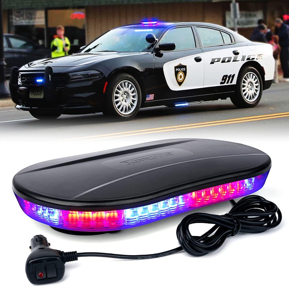 Amber COB LED Rooftop Strobe Beacon Lights Bar E931818
