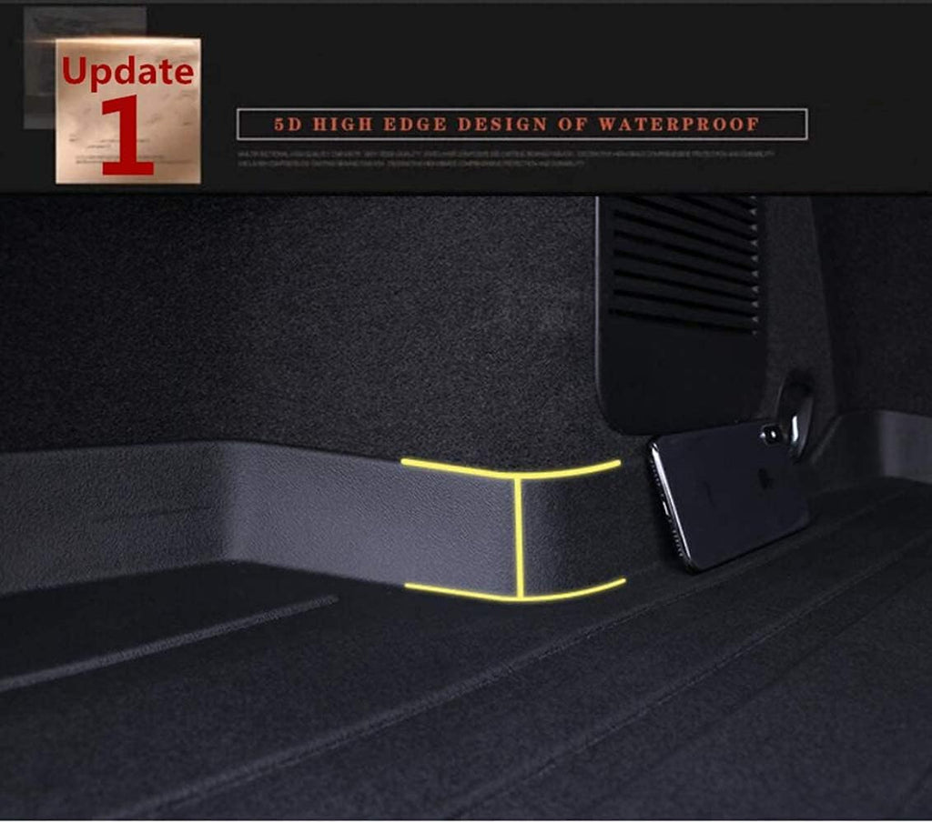Black TPO Cargo Liners Trunk Mats L7629