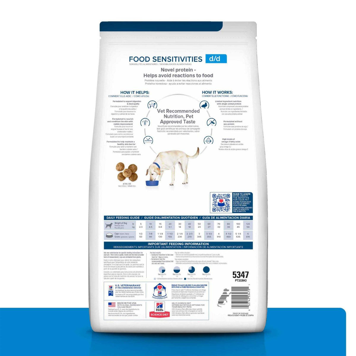 Potato & Duck Formula Dry Dog Food G13894
