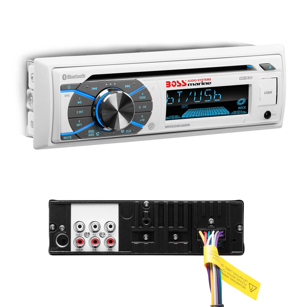 Marine Receiver, Bluetooth, CD, USB, AM/FM, Aux-in Q479