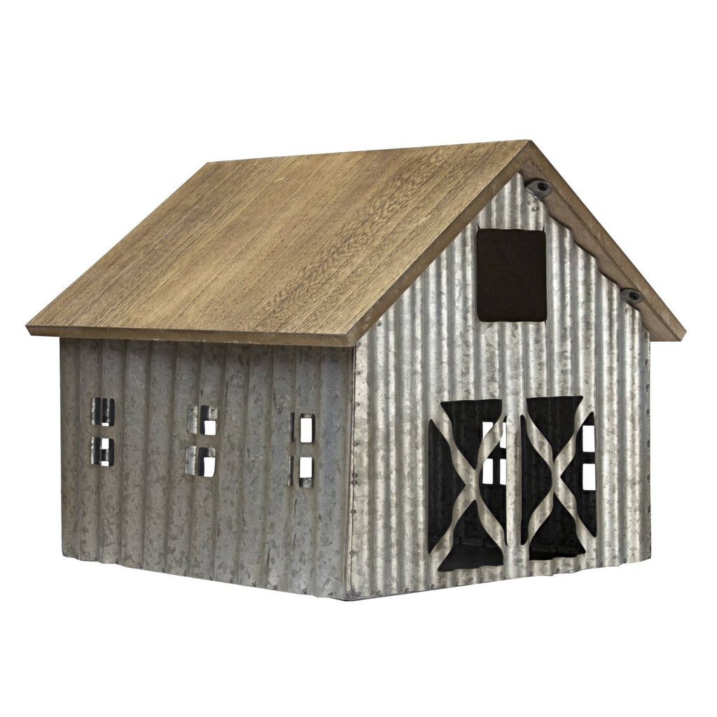 Wood and Metal Tabletop Decor M95724