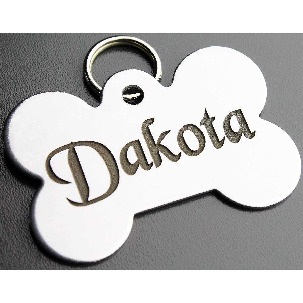 Stainless Steel Custom Engraved Pet ID Tags R42400