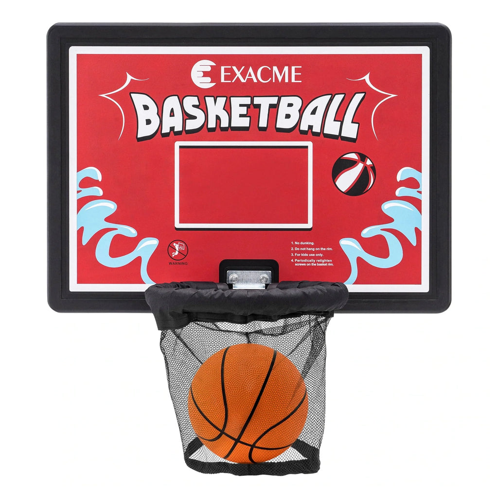 Red Trampoline Basketball Hoop G25352