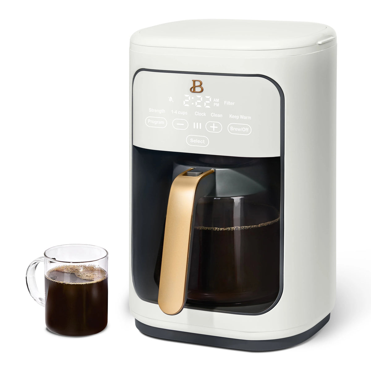 14-Cup Programmable Drip Coffee Maker with Touch-Activated Display H7265