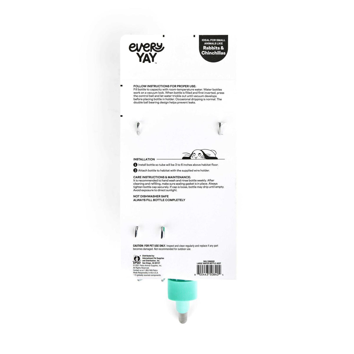 Small Pets Water Bottle A1083