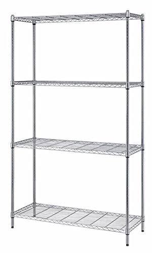 4-Shelf Wire Shelving Unit N4611