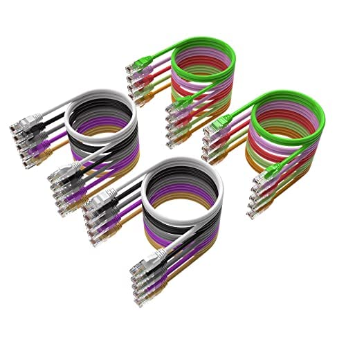 Cat6 Ethernet Cable 1.5 Ft 3 Pack D877782