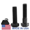 1/2 inch-13 x 3 1/2 inch Grade 8 Hex Cap Screw Alloy Steel Black Oxide Pk 25 I840