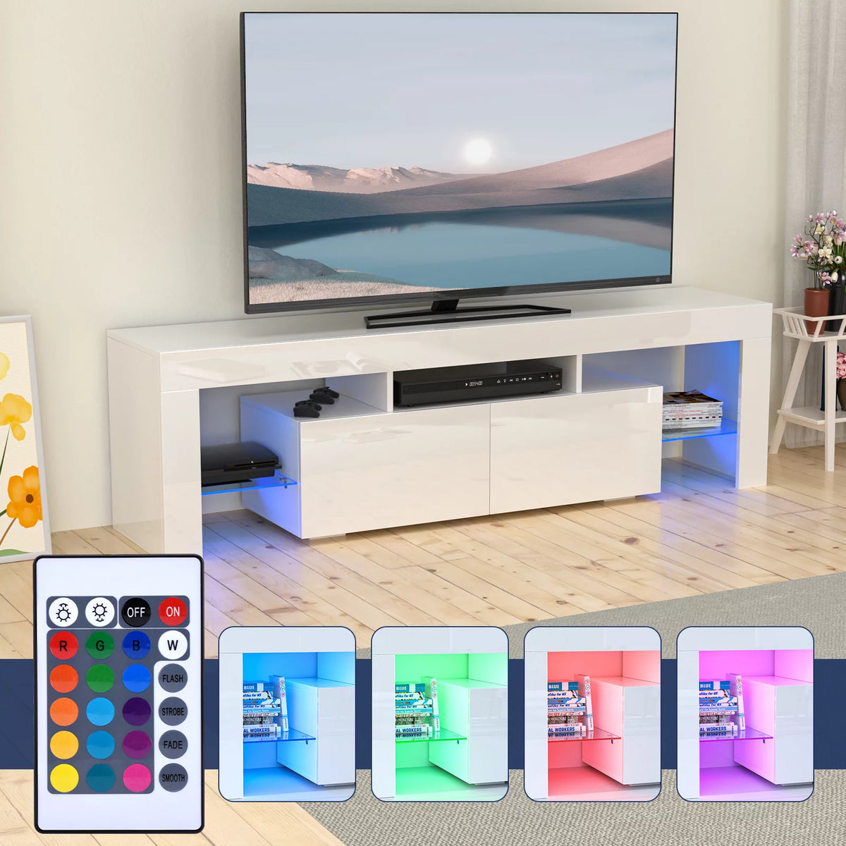 Black TV Stand G688