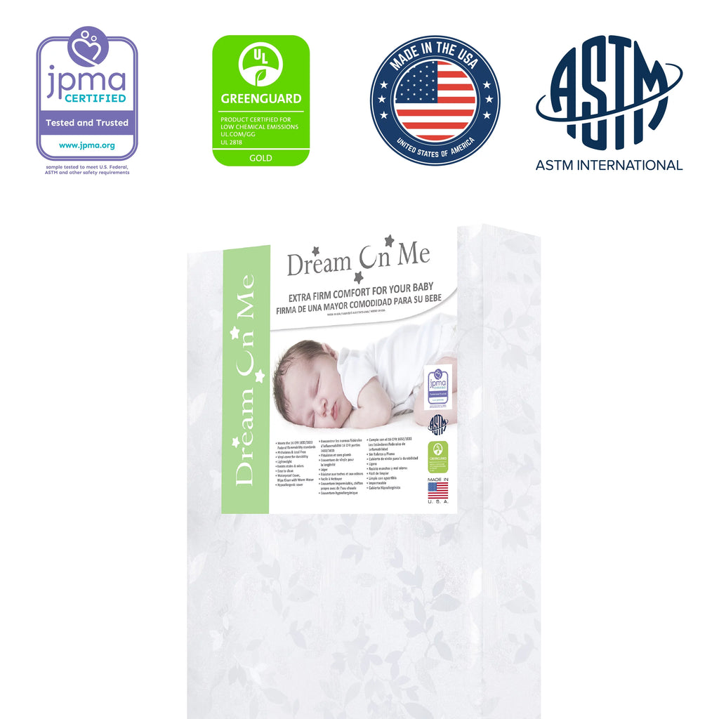 4 in 1 Crib & Toddler Foam Mattress Y142207