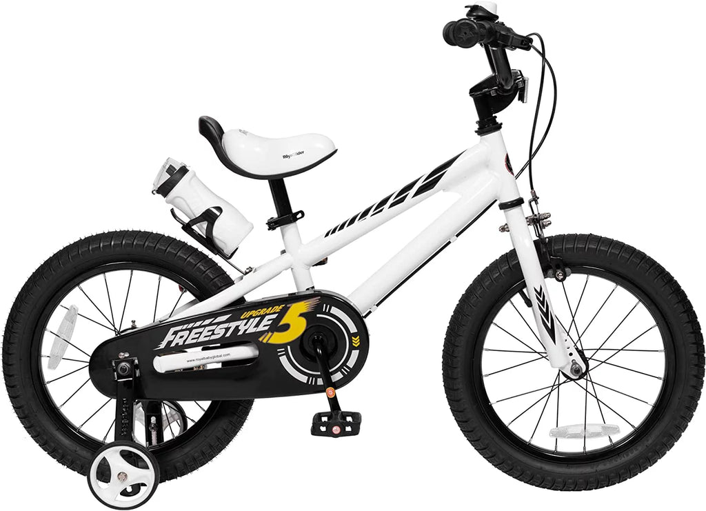 12 In Black Kids Bike with Training Wheels N60748