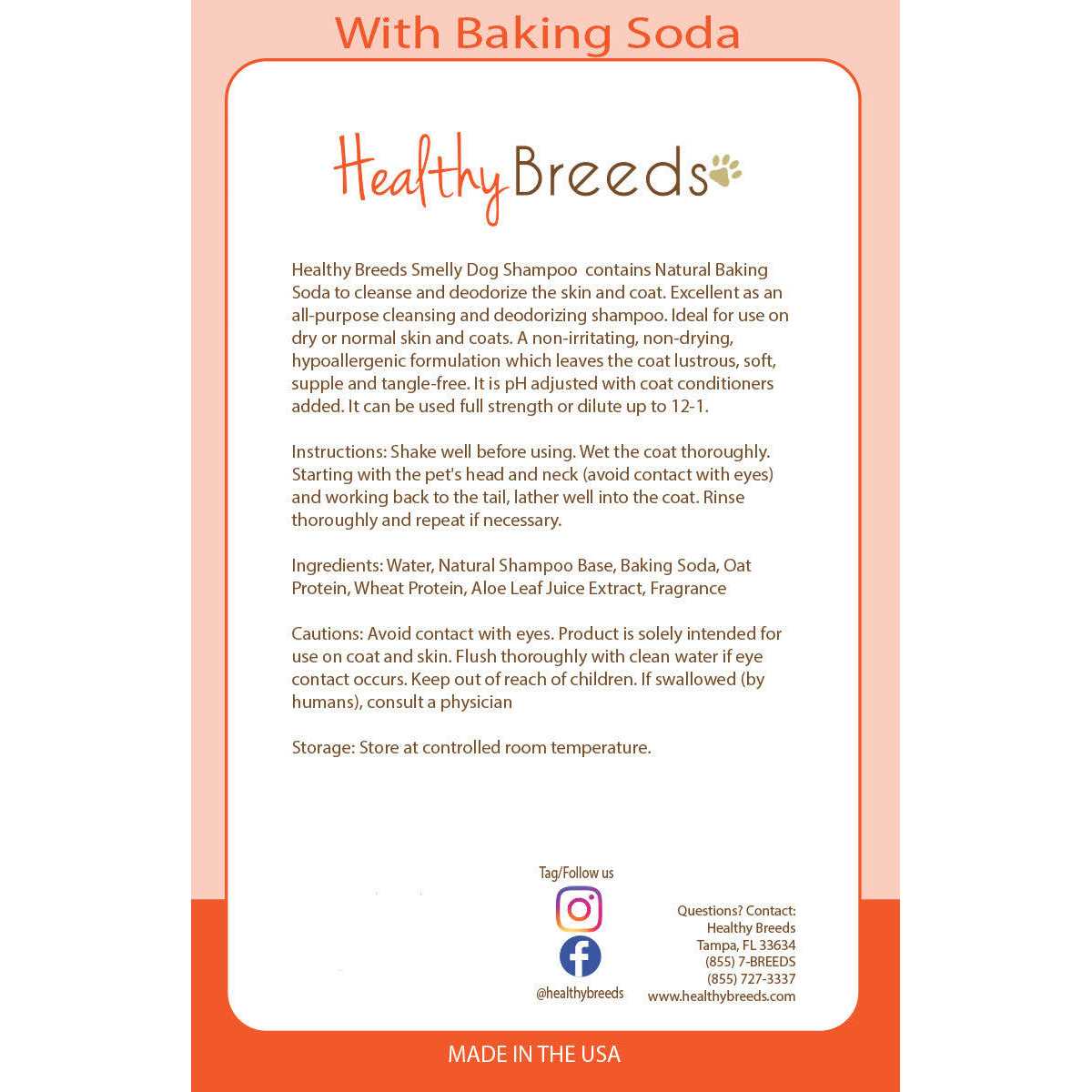 Baking Soda Dog Shampoo O5678