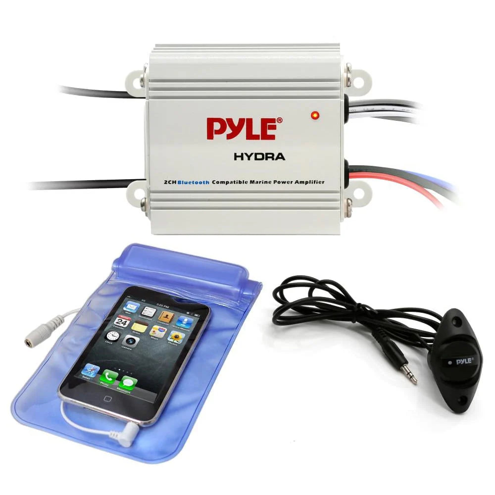 2-Ch. Waterproof Bluetooth Marine Amplifier Kit B8595