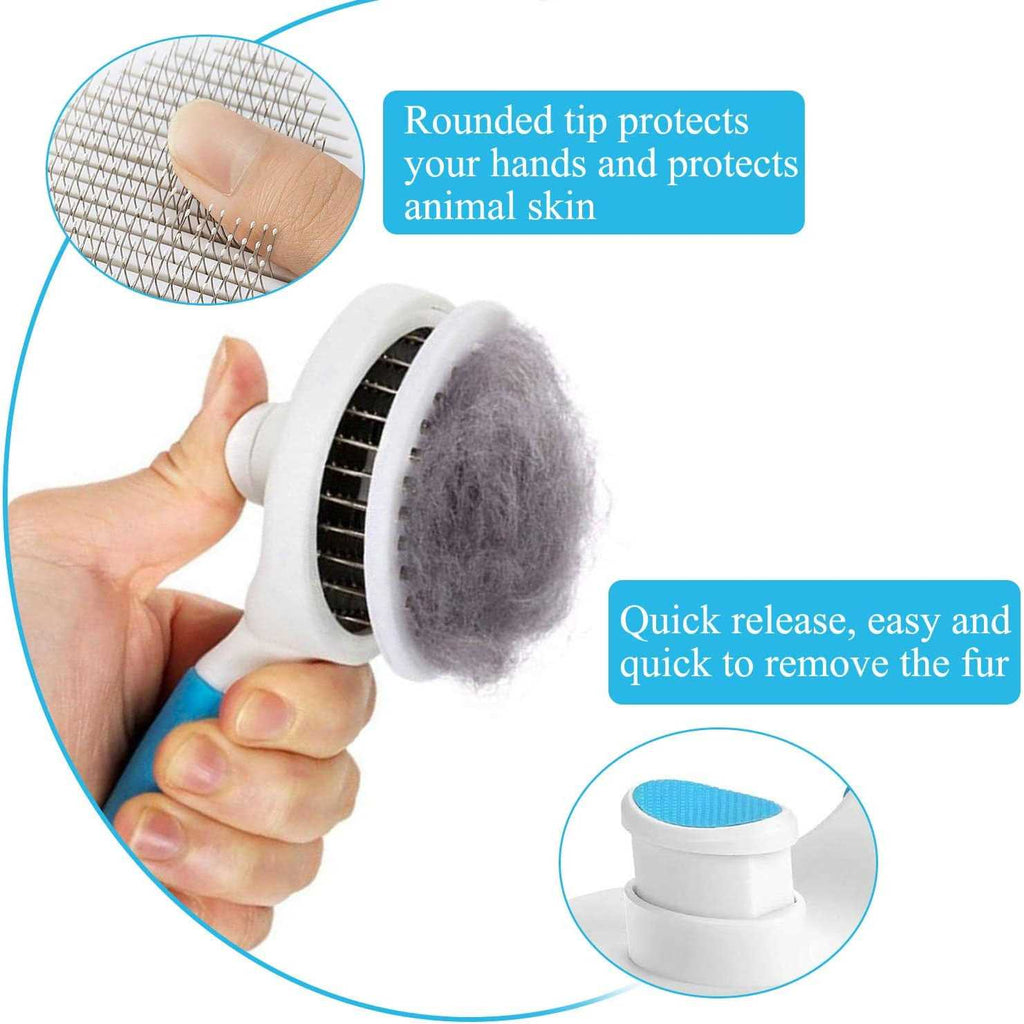 Self Cleaning Cat Slicker Brush J281661
